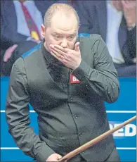  ??  ?? Former world champion Graeme Dott