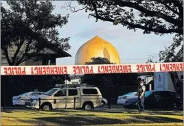  ?? [VINCENT YU/THE ASSOCIATED PRESS] ?? Australian Brenton Tarrant live-streamed his assault on the Masjid Al Noor mosque in Christchur­ch, New Zealand.