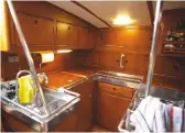  ??  ?? The original galley, designed to feed 12