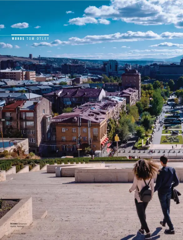  ??  ?? PICTURED: Armenia’s capital, Yerevan