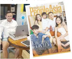  ??  ?? Sonny working from home as a precaution.
The May issue of PeopleAsia. Download for free on Magzter.