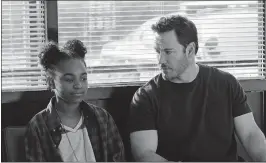  ?? [SONJA FLEMMING/CBS] [ELIZA MORSE/FOX] ?? LEFT: Amy Bellafonte (Saniyya Sidney) and Brad Wolgast (Mark-paul Gosselaar) in “The Passage”