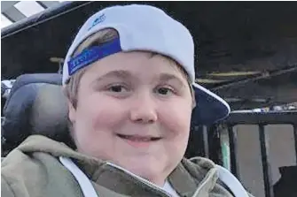  ??  ?? Gabriel Pollard, 16. His mother Carrie Pollard says of the tragic incident: “He kept saying: ‘Mama, I’m scared,’ and that’s the last thing he said to me.”