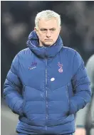  ??  ?? Tottenham boss Jose Mourinho.