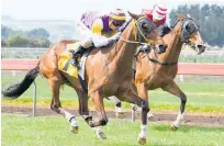  ?? Photo / Race Images ?? Nymph Monte winning the Egmont Cup last month.