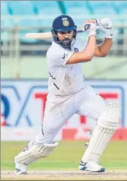  ?? AFP ?? ■ Rohit Sharma scored two centuries in the first Test against South Africa at Visakhapat­nam.