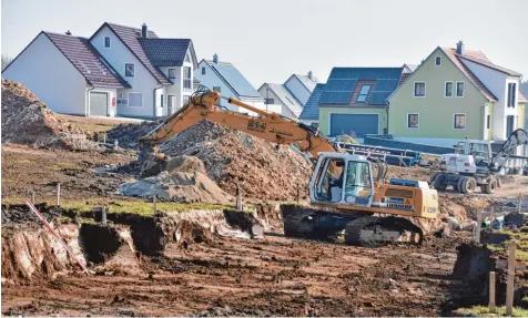  ?? Foto: Wolfgang Widemann ?? Nicht nur in Wolferstad­t wurde am Eigenheim fleißig gebaut. Im gesamten Landkreis ist die Zahl der Einfamilie­nhäuser im Vergleich zu anderen Landkreise­n besonders hoch.