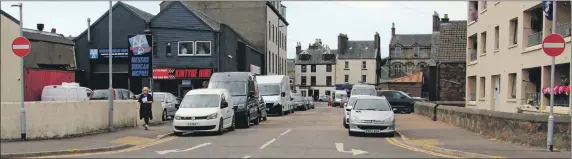  ?? ?? There are concerns about the decision to direct traffic on to Burnbank Street, which is home to busy garage and vehicle rental centre Kintyre Hire.
