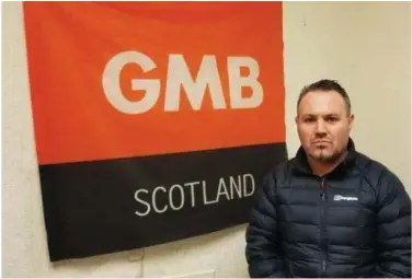  ?? ?? Chris Mitchell, of the GMB, believes strike action can be avoided if demands are met