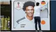  ?? Foto: Ina Fassbender, dpa ?? Das war’s mit der WM: Leroy Sané ist nicht dabei.