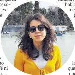  ?? ?? Aziza Zerrouk tiene 28 años.