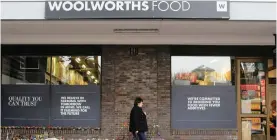  ?? PHOTO: REUTERS ?? Woolworths shares took a drubbing after its South African fashion faux pas, coupled with the country’s cash-strapped consumers in a dire economy.