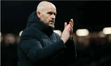  ?? Photograph: Richard Sellers/ Getty Images/Allstar ?? Erik ten Hag said Manchester United will return to form when the club’s injury problems start to clear up.