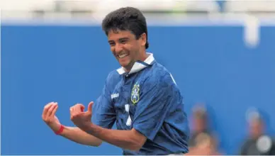  ??  ?? Thanks but no thanks At 37 Bebeto was unwilling to prove his fitness to the Paisley club