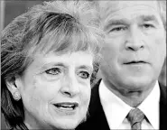  ?? By Ron Edmonds, AP ?? Ahead of the storm: President Bush’s nomination of Harriet Miers, announced on Oct. 3, didn’t even survive the month.
