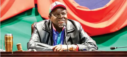  ?? Photo: Presidency ?? Crunch time… President Hage Geingob is ready to work with any Swapo vice president.