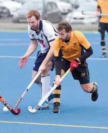  ??  ?? Maidenhead Men's 1sts came unstuck away to PHC Chiswick, losing 2-0 to end their recent unbeaten run.