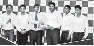  ??  ?? Bitmasters from University of Moratuwa winning the Innovation category