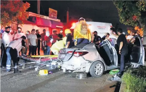  ?? EL DEBATE ?? > Los accidentes viales tuvieron un aumento de 27 por ciento el año pasado en Culiacán.