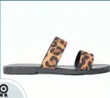  ??  ?? Sandals, @ Dorothy Perkins