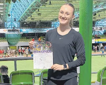 Emma Schulz gewinnt mit neuer Bestleistu­ng - PressReader