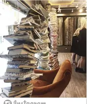  ??  ?? 163 likes
homes_antiques We loved this display of books in the window of @style.library at the London Design Festival