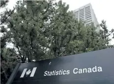  ?? THE CANADIAN PRESS ?? The Statistics Canada offiices are shown in Ottawa on July 21, 2010. Quebec’s anglophone population is declining, rather than booming, Statistics Canada said Thursday as the agency officially corrected a census finding that stoked political fires in...