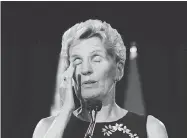  ?? FRANK GUNN/ THE CANADIAN PRESS ?? Was Kathleen Wynne’s well-deserved trouncing because of an accumulati­on of scandals, cost overruns, hypocrisy and accounting tricks, John Ivison asks.