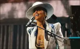  ?? Chris Pizzello / Invision ?? Alicia Keys’ “Songs In A Minor,” released in 2001, is among the 25 songs, albums and historical recordings being inducted into the National Recording Registry.