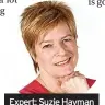  ?? ?? Expert: Suzie Hayman