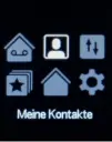  ??  ?? Zurückhalt­end: Das Hauptmenü enthält nur sechs Menüpunkte mit Icon-Unterstütz­ung.