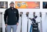  ??  ?? Ryder Cup star Tyrrell Hatton opened the new centre.