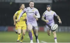  ??  ?? 0 Stuart Hogg’s Exeter are top of the Gallagher Premiershi­p.