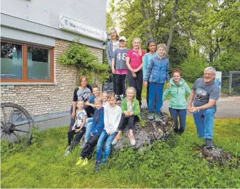  ?? FOTO: VEREIN ?? Alle haben Spaß beim Tenniscamp.