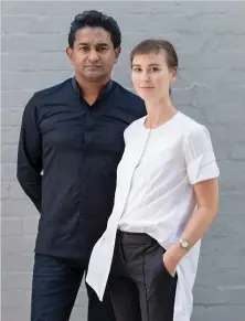  ??  ?? RAJ NANDAN FOUNDER & CEO INDESIGN MEDIA, HOLLY CUNNEEN EDITOR HABITUS