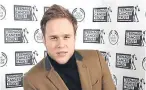  ??  ?? Presenter Olly Murs was left redfaced on the X Factor.