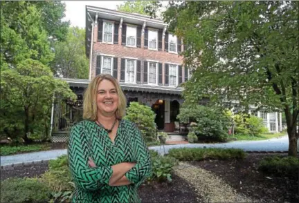  ?? PETE BANNAN-DIGITAL FIRST MEDIA ?? Lori Zytkowicz, owner-innkeeper of Faunbrook Bed and Breakfast in West Chester. The Exton Region Chamber of Commerce announced that she will receive its Small Business Person of the Year Award.