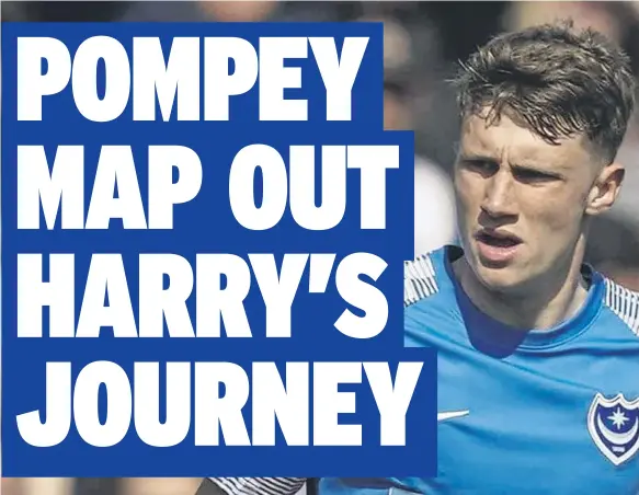  ?? Pictures: Jason Brown/ProSportsI­mages ?? Pompey are eager to find Harry Jewitt-White the game time next season to maintain his promising developmen­t