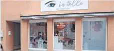  ??  ?? Das neue Kosmetikst­udio „La Belle“in der Spitalstra­ße.