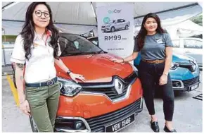  ??  ?? GoCar’s collaborat­ion with Shell Malaysia started since April 2017 and now there are 58 stations in Klang Valley, 30 stations in Johor Bahru and 12 stations in Penang.