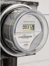  ?? Matthew Chagnon/Contribute­d photo ?? An example of an advanced electric meter.