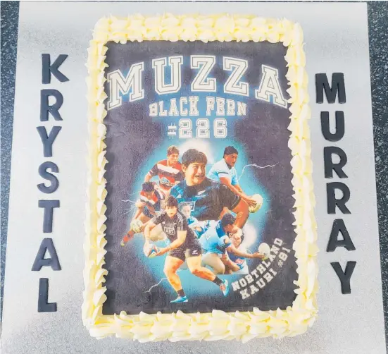  ?? Photo / Shayelah Clark-Hobson ?? Local cake maker Shayelah ClarkHobso­n's cake for Women's Rugby World Cup champion, Krystal Murray.
Readers are invited to submit photos of the Far North’s special places. Send to editor@northlanda­ge. co.nz or post to 156 Commerce St, Kaitaia.