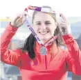  ?? PRESSEYE ?? Medal plan: Ciara Mageean launches Belfast drive