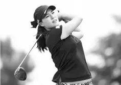  ??  ?? In Gee Chun of Korea hits her tee shot on the 2nd hole during the final round of the Manulife LPGA Classic at Whistle Bear Golf Club on June 11, 2017 in Cambridge, Canada. - AFP photo