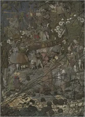  ??  ?? 5. The Fairy Feller’s Master-Stroke, 1855–64, Richard Dadd (1817–86), oil on canvas, 54 × 39.4cm. Tate collection (currently on display in ‘Fairy Round’ at Tate Britain, London, until 1 August)
