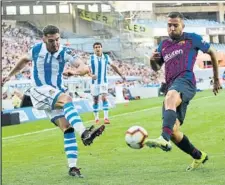  ?? FOTO: UNCITI ?? El Barça consiguió neutraliza­r el tanto inicial de la Real Sociedad