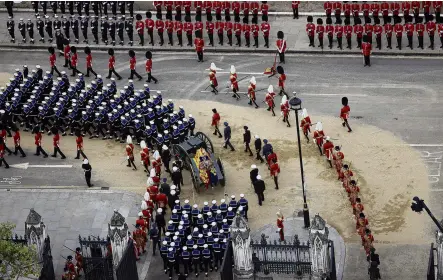  ?? PHOTO: REUTERS ?? Watching the Queen’s funeral, it was impossible not to marvel at the complex simplicity of constituti­onal monarchy.