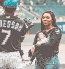  ?? INSTAGRAM ?? Sox shortstop Tim Anderson and his wife, Bria