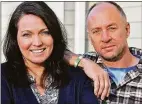  ?? ?? H John Voorhees III / Hearst Connecticu­t Media file photo Nicole Hockley and Mark Barden, co-founders of the nonprofit Sandy Hook Promise in Newtown in 2016.