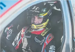  ??  ?? Hayden Paddon. El neozelandé­s estuvo a cargo de las emociones.